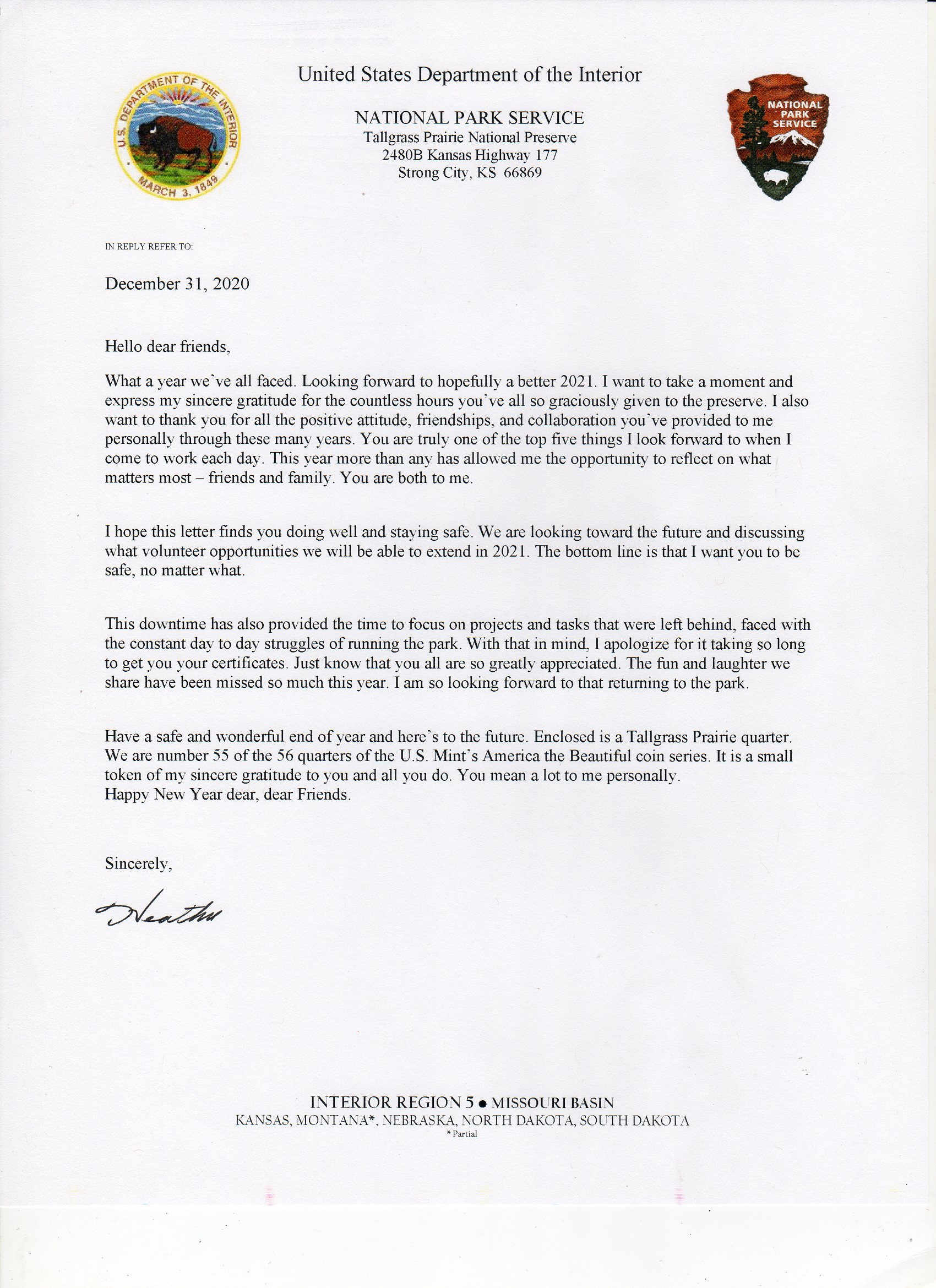 Tallgrass Letter001