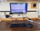 pc and monitor installation