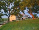 tall grass prarie barn